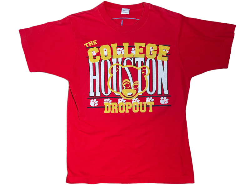VINTAGE COLLEGE DROPOUT HOUSTON TEE