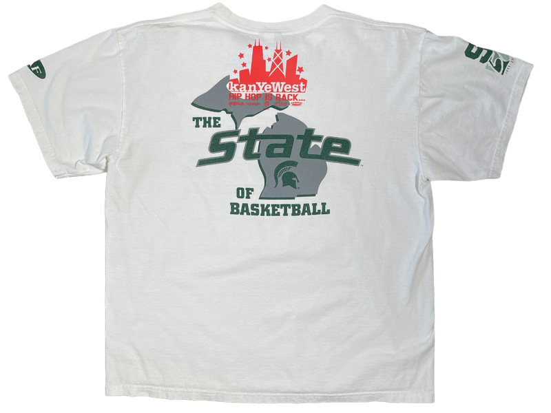 VINTAGE COLLEGE DROPOUT MICHIGAN STATE TEE