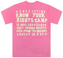 Cactus Plant Flea Market x Kerwin Frost Telethon Tee 'Pink'