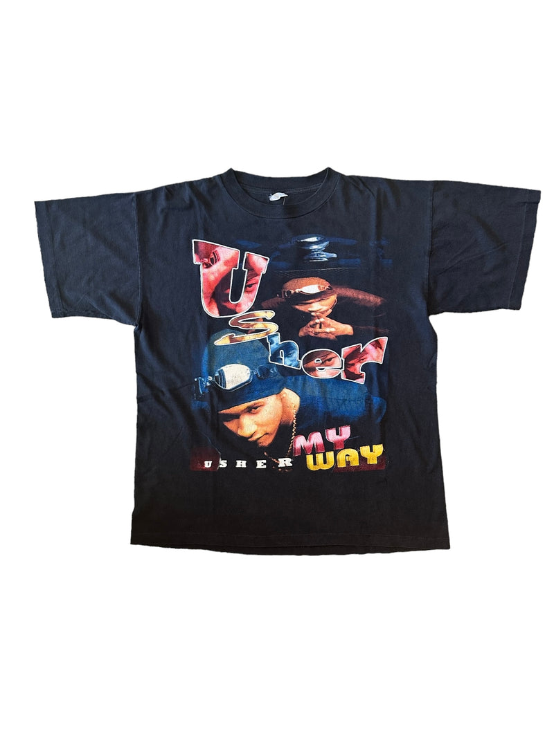 VINTAGE USHER RAP TEE