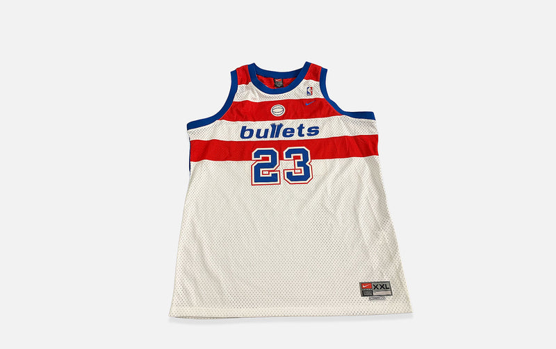 VINTAGE WASHINGTON BULLETS BASKETBALL JERSEY