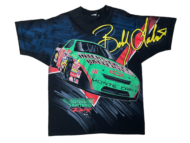 VINTAGE INTERSTATE BATTERIES NASCAR T-SHIRT