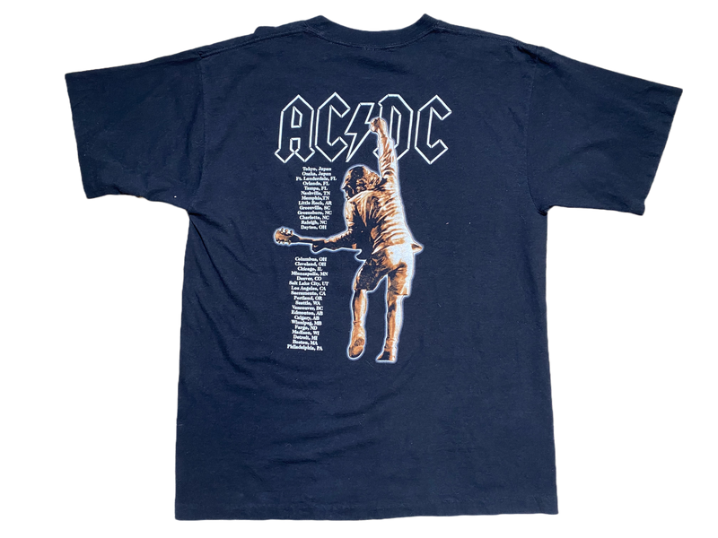 VINTAGE 2000 AC/DC STIFF UPPER LIP T-SHIRT