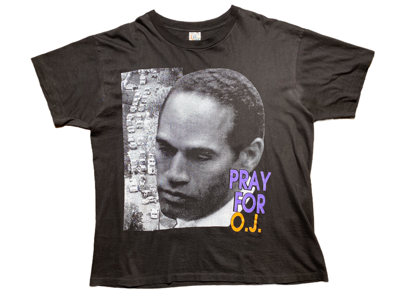 VINTAGE OJ SIMPSONS RAP T-SHIRT