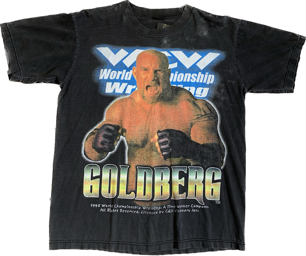 VINTAGE GOLDBERG WCW RAP T-SHIRT