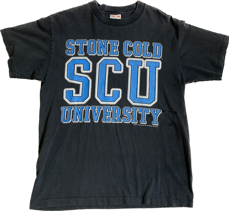 VINTAGE STONE COLD STEVE AUSTIN T-SHIRT