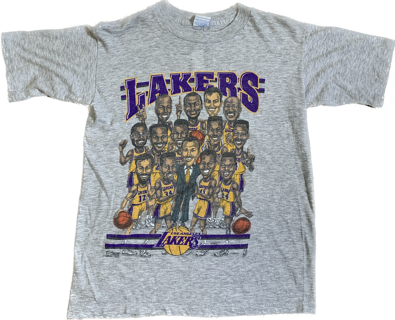 VINTAGE LOS ANGELES LAKERS CHAMPIONSHIP T-SHIRT