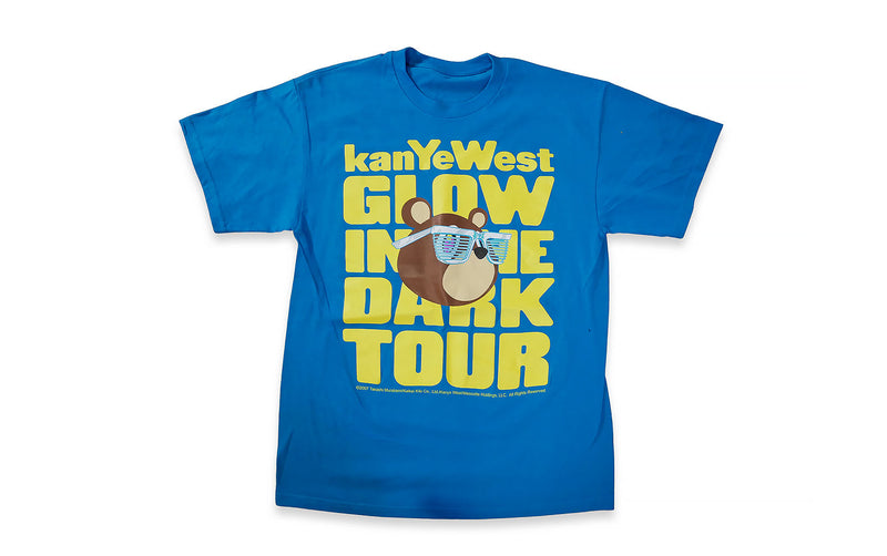 VINTAGE KANYE WEST GLOW IN THE DARK TOUR T-SHIRT