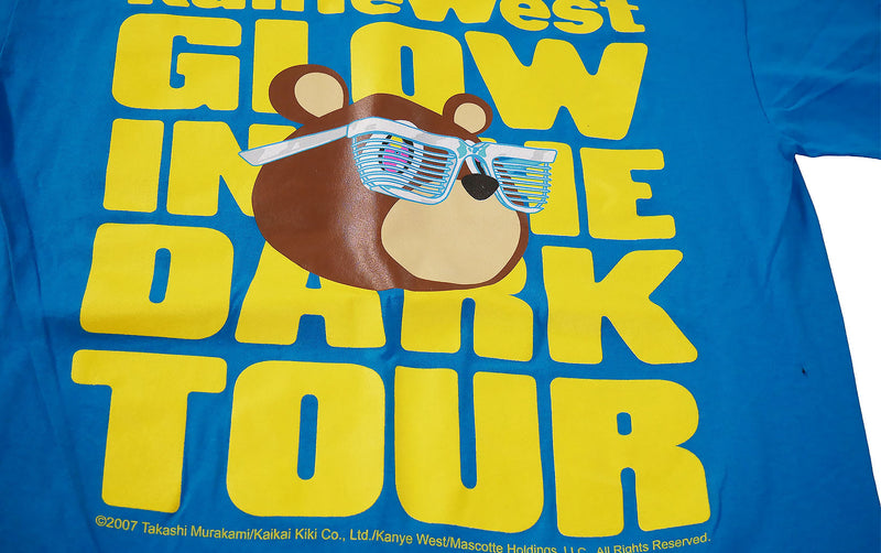VINTAGE KANYE WEST GLOW IN THE DARK TOUR T-SHIRT